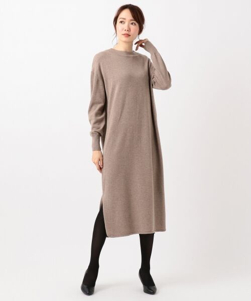 さらに値下げ 23区 Vネック オーバーサイズ ウール ニット ワンピース 大きいサイズ 48 まとめ買い歓迎 Www Ijqr Net