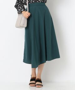 L size ONWARD(大きいサイズ) / エルサイズオンワード ミニ・ひざ丈スカート | 【洗える】レディイレヘム スカート