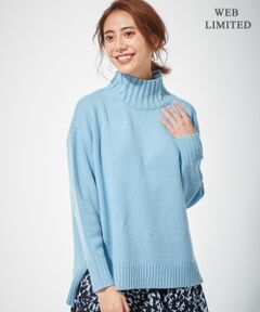 【2019冬のWEB限定カラー】Soft Cashmere Mix ハイネックニット