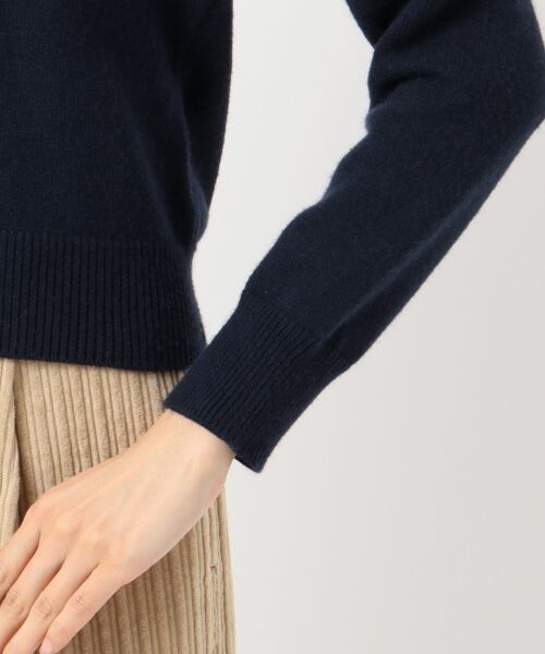 L size ONWARD(大きいサイズ) / エルサイズオンワード ニット・セーター | 【L'aube】コッカテールインターシャ ニット | 詳細8