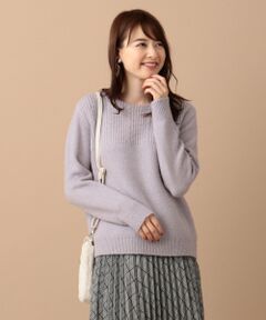 L size ONWARD(大きいサイズ) / エルサイズオンワード ニット・セーター | 【洗える】モチモチケーブル ニット