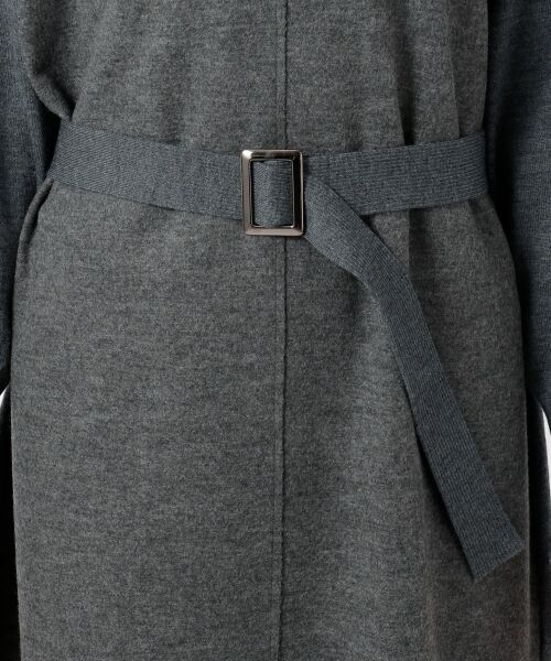 L size ONWARD(大きいサイズ) / エルサイズオンワード ロング・マキシ丈ワンピース | Milled Jersey Combi ラグランスリーブワンピース | 詳細6