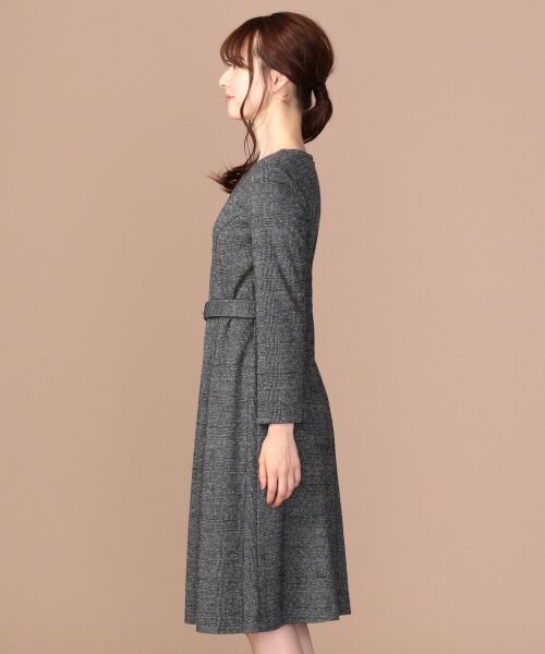 L size ONWARD(大きいサイズ) / エルサイズオンワード ミニ丈・ひざ丈ワンピース | クラシックレディ ワンピース | 詳細6