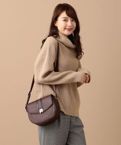 L size ONWARD(大きいサイズ) / エルサイズオンワード ニット・セーター | 【洗える】ミドルゲージ タートルネック ニット