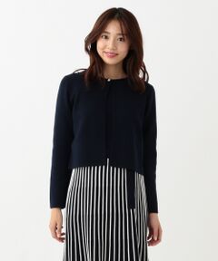 L size ONWARD(大きいサイズ) / エルサイズオンワード カーディガン・ボレロ | 【洗える】ミラノリブニット ジャケット