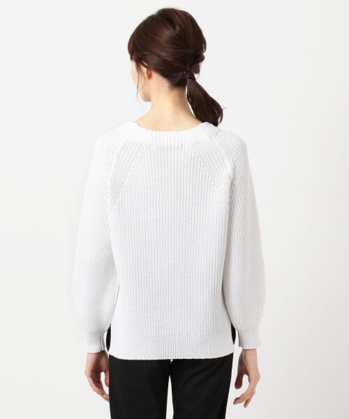 L size ONWARD(大きいサイズ) / エルサイズオンワード ニット・セーター | 【洗える】COTONINA ニット | 詳細4