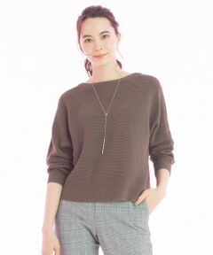 L size ONWARD(大きいサイズ) / エルサイズオンワード ニット・セーター | 【洗える】HOUSTON GASS ニットプルオーバー