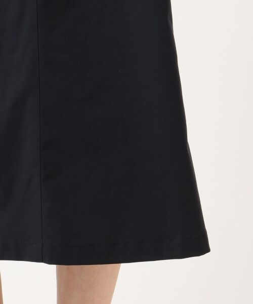L size ONWARD(大きいサイズ) / エルサイズオンワード ミニ・ひざ丈スカート | 【透けにくい】洗えるTCリネンツイル スカート | 詳細20