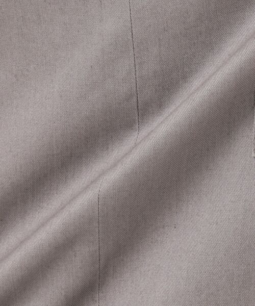 L size ONWARD(大きいサイズ) / エルサイズオンワード ミニ・ひざ丈スカート | 【洗える】ラミーコットンストレッチ スカート | 詳細11