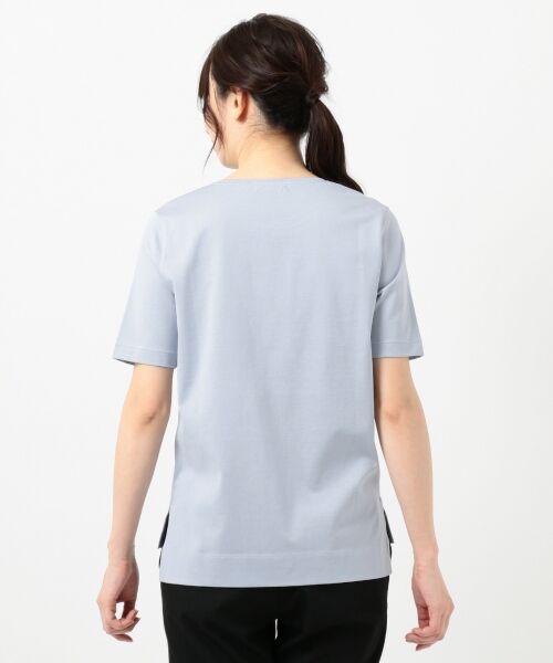 L size ONWARD(大きいサイズ) / エルサイズオンワード Tシャツ | 【VERY4月号掲載】Superior Cotton カットソー | 詳細4