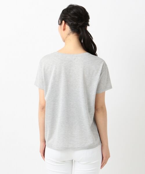 L size ONWARD(大きいサイズ) / エルサイズオンワード Tシャツ | Glitter Print Tシャツ | 詳細2