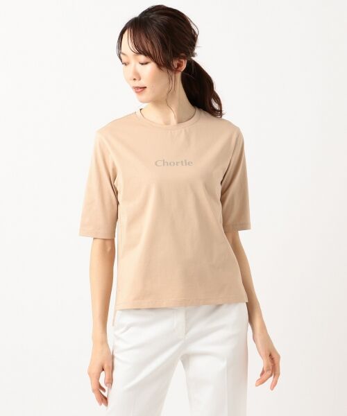 L size ONWARD(大きいサイズ) / エルサイズオンワード Tシャツ | Chortle ロゴTシャツ | 詳細21