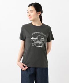 【L'aube】サファリロゴ Tシャツ