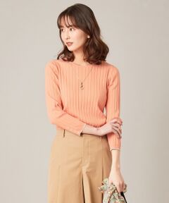 L size ONWARD(大きいサイズ) / エルサイズオンワード ニット・セーター | 【洗える】ハイブリッドコットン ニット