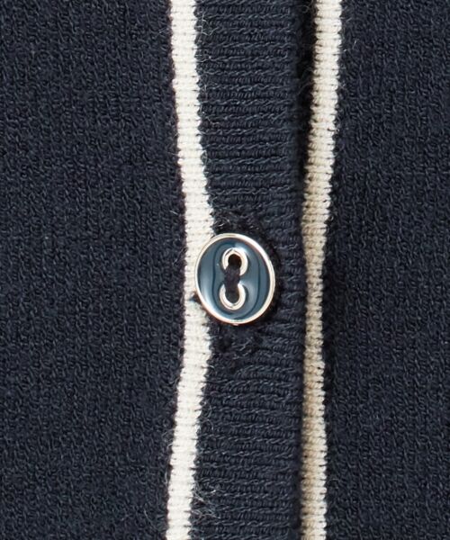 L size ONWARD(大きいサイズ) / エルサイズオンワード カーディガン・ボレロ | 【2SET】ライン配色 ツインセット | 詳細17