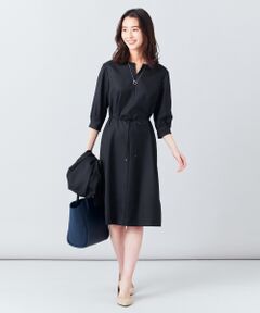 L size ONWARD(大きいサイズ) / エルサイズオンワード ドレス | 【洗える】OXIJEWELストレッチ ワンピース