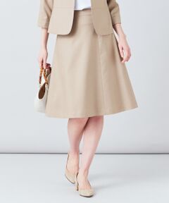 L size ONWARD(大きいサイズ) / エルサイズオンワード ミニ・ひざ丈スカート | 【洗える】OXIJEWELストレッチ スカート