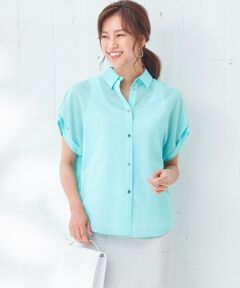 L size ONWARD(大きいサイズ) / エルサイズオンワード トップス | 【WEB限定カラー】Organza Cotton ブラウス