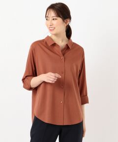 L size ONWARD(大きいサイズ) / エルサイズオンワード トップス | 【Ray6月号掲載】キュームコアローン シャツ