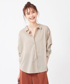 L size ONWARD(大きいサイズ) / エルサイズオンワード トップス | 【Ray6月号掲載】キュームコアローン シャツ