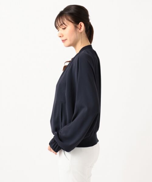 L size ONWARD(大きいサイズ) / エルサイズオンワード その他アウター | Soft Twill ブルゾン | 詳細3