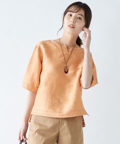 【洗える】Safilin Linen カットソー