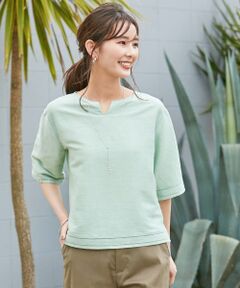 【洗える】Safilin Linen カットソー