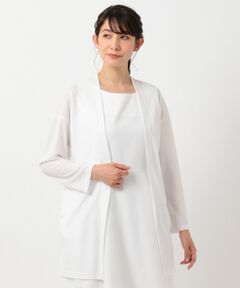 L size ONWARD(大きいサイズ) / エルサイズオンワード カーディガン・ボレロ | 【UVケア】ライト カーディガン
