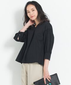 L size ONWARD(大きいサイズ) / エルサイズオンワード Tシャツ | 【洗える】ボリューム袖ブラウス