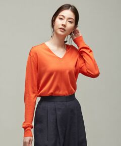 【WEB限定カラーあり】Synthetic Yarn ニット