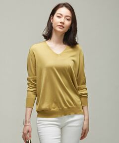 【WEB限定カラーあり】Synthetic Yarn ニット