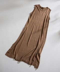 L size ONWARD(大きいサイズ) / エルサイズオンワード ニット・セーター | Linen スリットワンピース