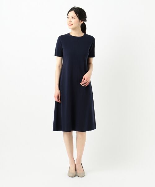 セール 洗える オーガニック コットン ニットワンピース ロング マキシ丈ワンピース L Size Onward 大きいサイズ エルサイズオンワード ファッション通販 タカシマヤファッションスクエア