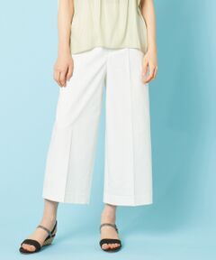 L size ONWARD(大きいサイズ) / エルサイズオンワード その他パンツ | 【UVケア】クールタッチミラクルガード ワイドパンツ