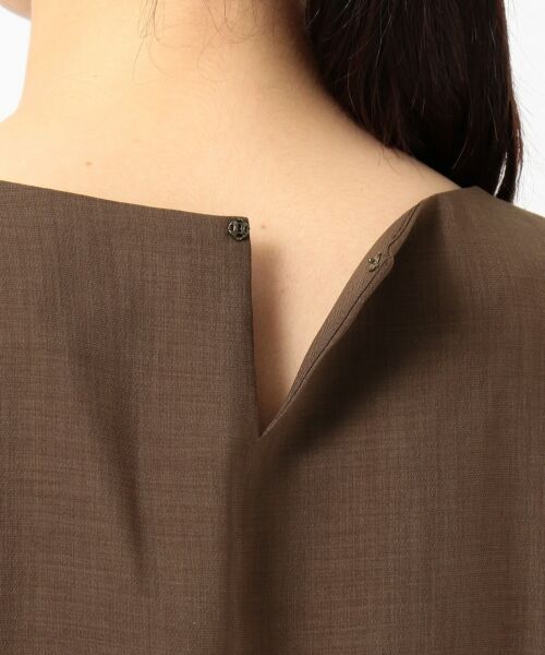 L size ONWARD(大きいサイズ) / エルサイズオンワード トップス | 【接触冷感】マルソースパンボイル ブラウス | 詳細6