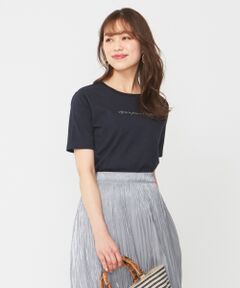 【道重さゆみさん着用】ロゴプリント Tシャツ