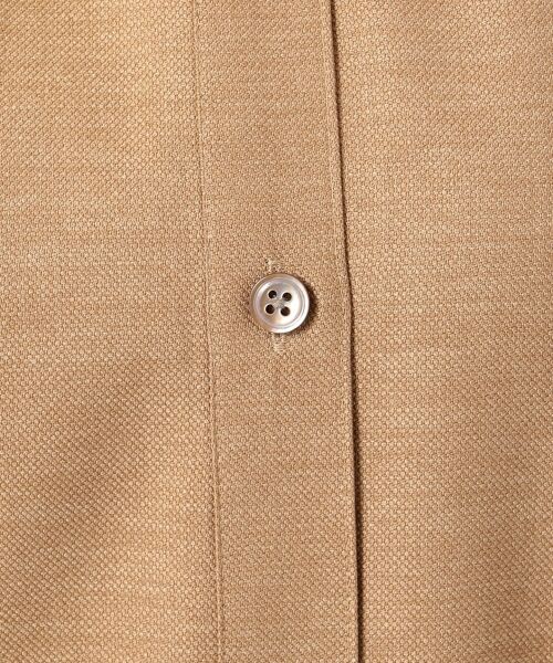 L size ONWARD(大きいサイズ) / エルサイズオンワード ミニ丈・ひざ丈ワンピース | 【洗える】リネンライクオックス ワンピース | 詳細1