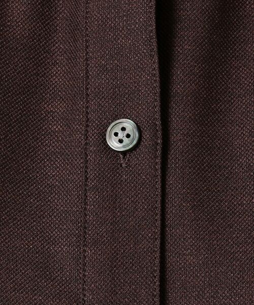 L size ONWARD(大きいサイズ) / エルサイズオンワード ミニ丈・ひざ丈ワンピース | 【洗える】リネンライクオックス ワンピース | 詳細13