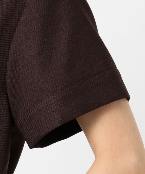 L size ONWARD(大きいサイズ) / エルサイズオンワード ミニ丈・ひざ丈ワンピース | 【洗える】リネンライクオックス ワンピース | 詳細10