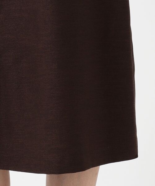 L size ONWARD(大きいサイズ) / エルサイズオンワード ミニ丈・ひざ丈ワンピース | 【洗える】リネンライクオックス ワンピース | 詳細12