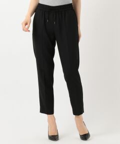 L size ONWARD(大きいサイズ) / エルサイズオンワード その他パンツ | Fluid Back Satin ドロストパンツ