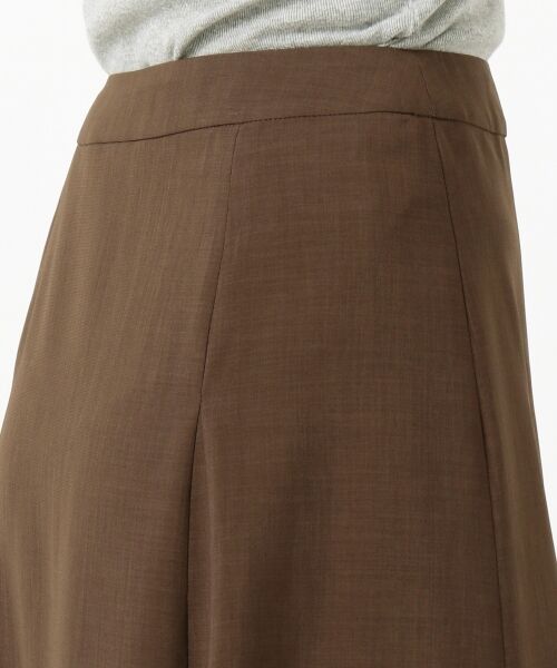 L size ONWARD(大きいサイズ) / エルサイズオンワード ミニ・ひざ丈スカート | 【洗える】マルソースパンボイル スカート | 詳細12