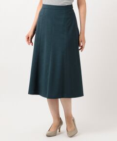 L size ONWARD(大きいサイズ) / エルサイズオンワード ミニ・ひざ丈スカート | 【洗える】ドライタッチツイルストレッチ スカート