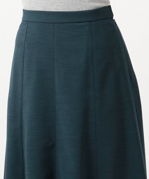 L size ONWARD(大きいサイズ) / エルサイズオンワード ミニ・ひざ丈スカート | 【洗える】ドライタッチツイルストレッチ スカート | 詳細3