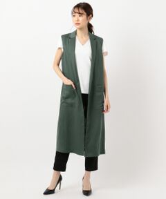 Soft Linen ジレ