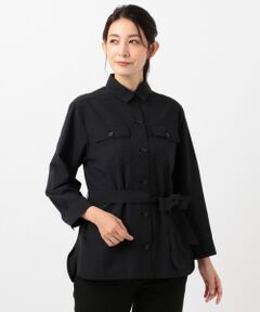 L size ONWARD(大きいサイズ) / エルサイズオンワード トップス | 【洗える】キュプタスドライ ブラウス