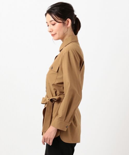 L size ONWARD(大きいサイズ) / エルサイズオンワード トップス | 【洗える】キュプタスドライ ブラウス | 詳細1