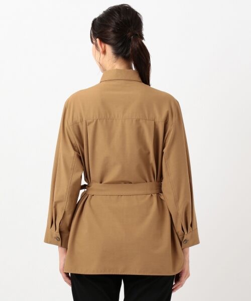 L size ONWARD(大きいサイズ) / エルサイズオンワード トップス | 【洗える】キュプタスドライ ブラウス | 詳細2