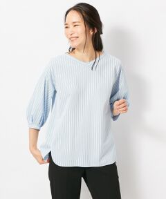 【接触冷感】NEW TWIST PLAIN JESEY ボリュームスリーブ カットソー