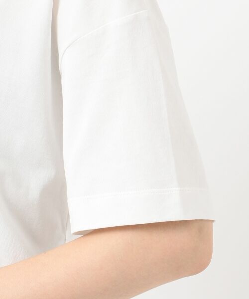 L size ONWARD(大きいサイズ) / エルサイズオンワード Tシャツ | Organic Cotton ロゴカットソー | 詳細5